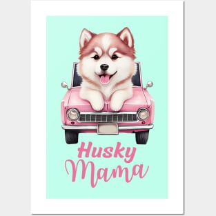 Husky mama Posters and Art